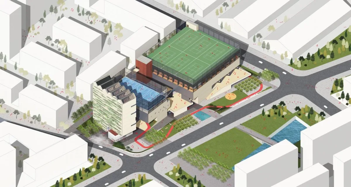 BIM建筑|社区源点：坪地街道综合文体中心方案 /也似建筑+广州市城市规划勘测设计研究院（GZPI）