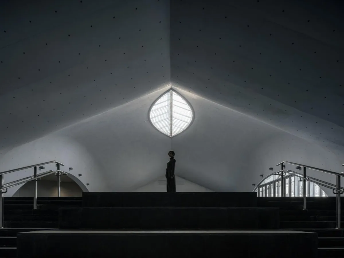 BIM建筑|全东北最大的清水混凝土巨构地下建筑：砼殿 / Wutopia Lab
