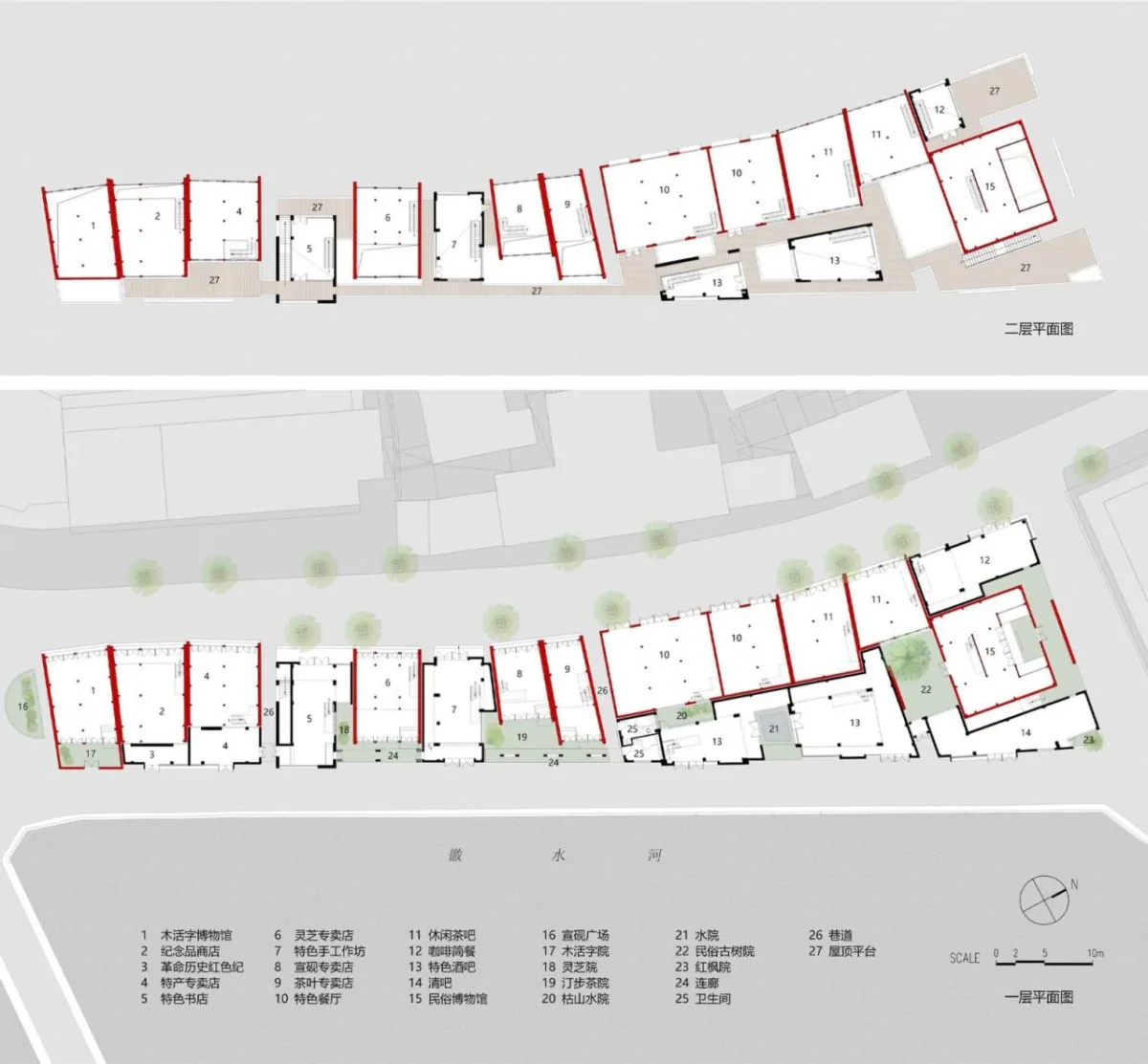 BIM建筑|旌德水街更新改造 / 未形建筑