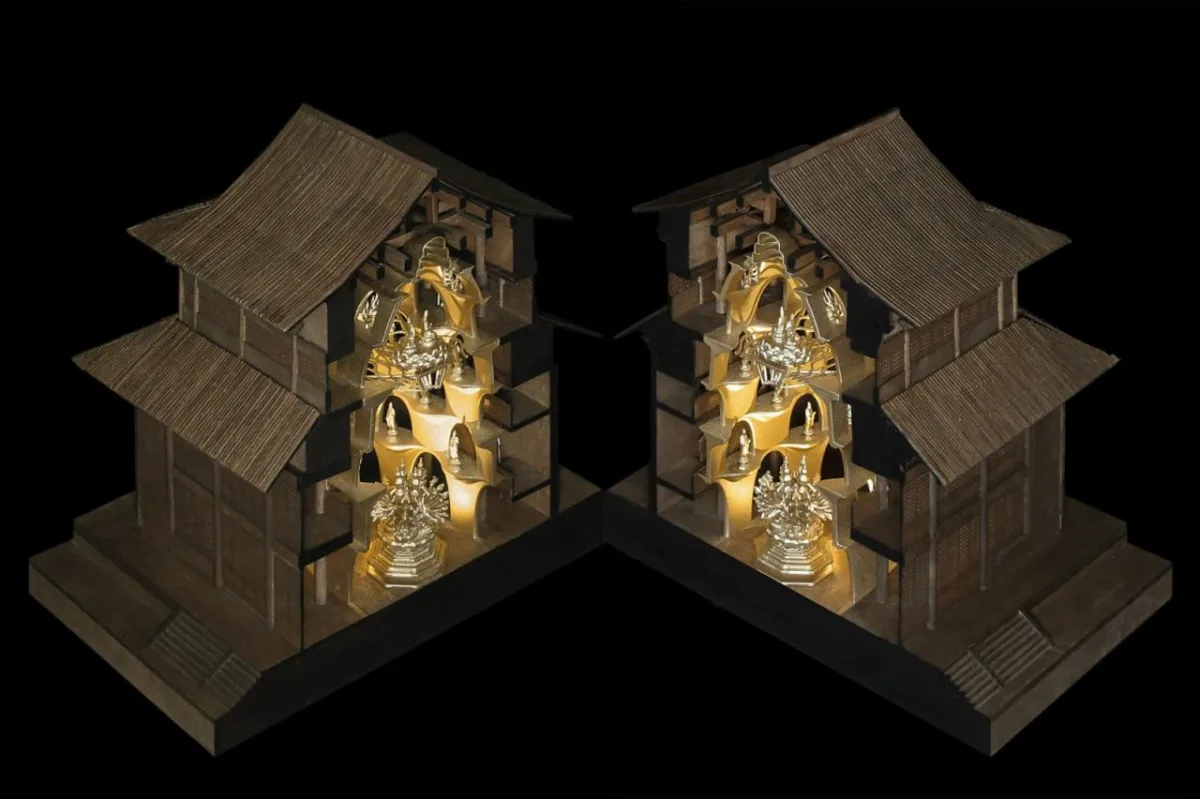BIM建筑|祖山济心寺·木佛博物馆 /建筑营设计工作室