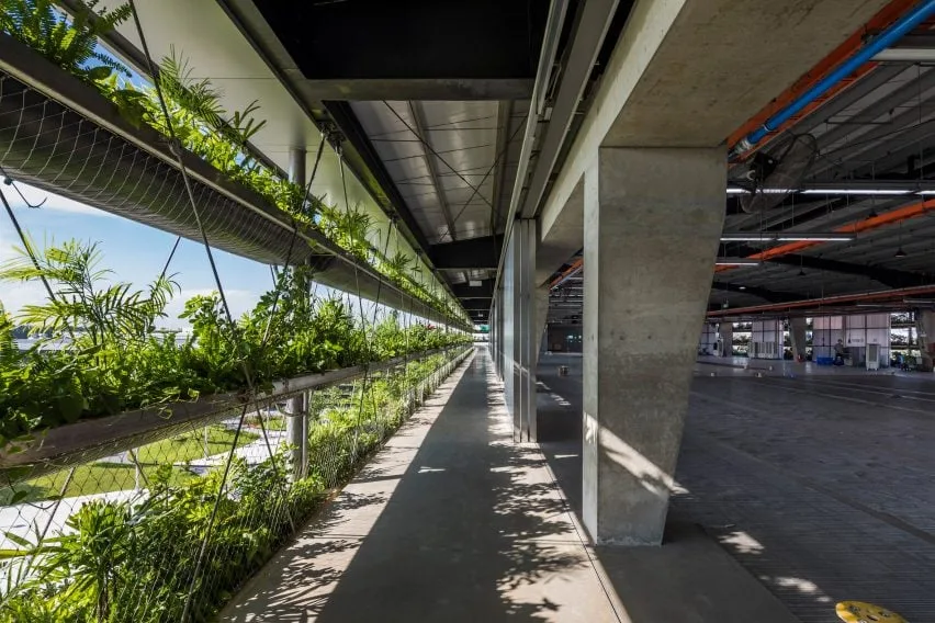 BIM建筑|罗利马切尼工作室设计植物覆盖的越南工厂