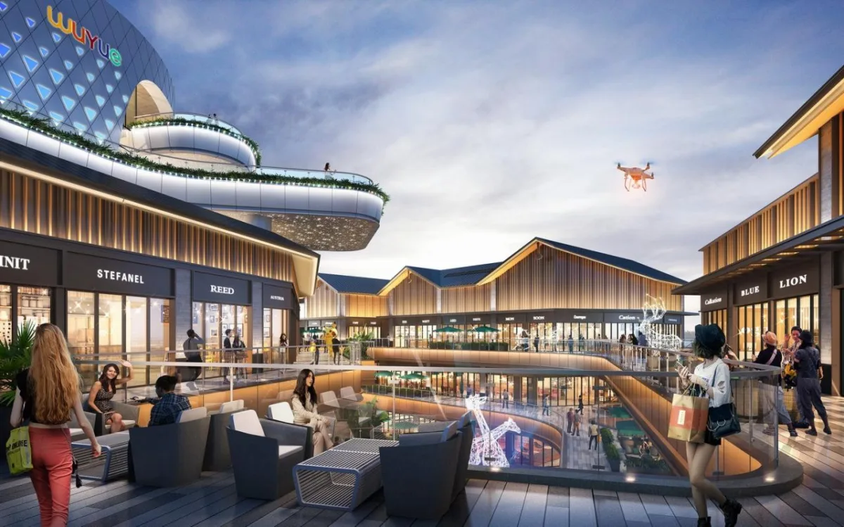 BIM建筑|山水之城·泰汶城市广场 / 简和建筑
