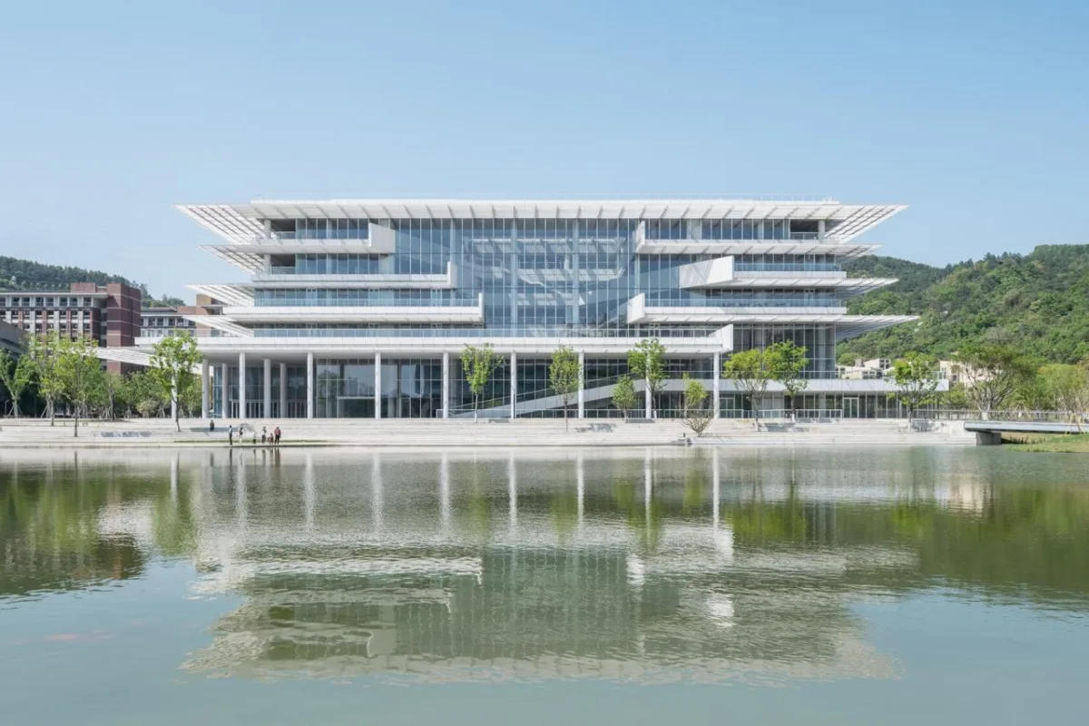 BIM建筑|温州肯恩大学学生学习活动中心 / Perkins&Will