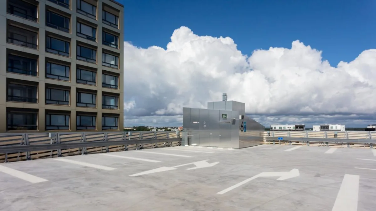 BIM建筑|梯田停车场 Saukonlaituri / ALA Architects