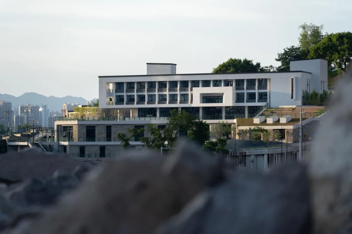 BIM建筑|磁器口服务中心 / 重庆悦集建筑设计