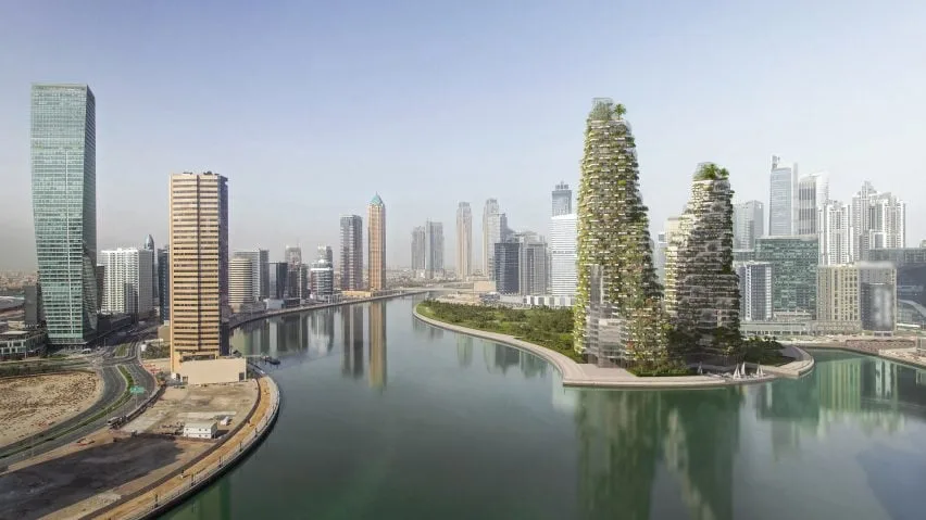 BIM建筑|博埃里为迪拜设计垂直森林塔楼