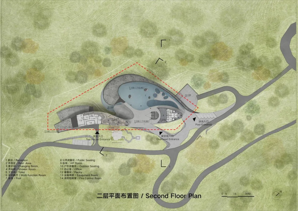 BIM建筑|龙泉山镜高空平台 / BUZZ建筑事务所
