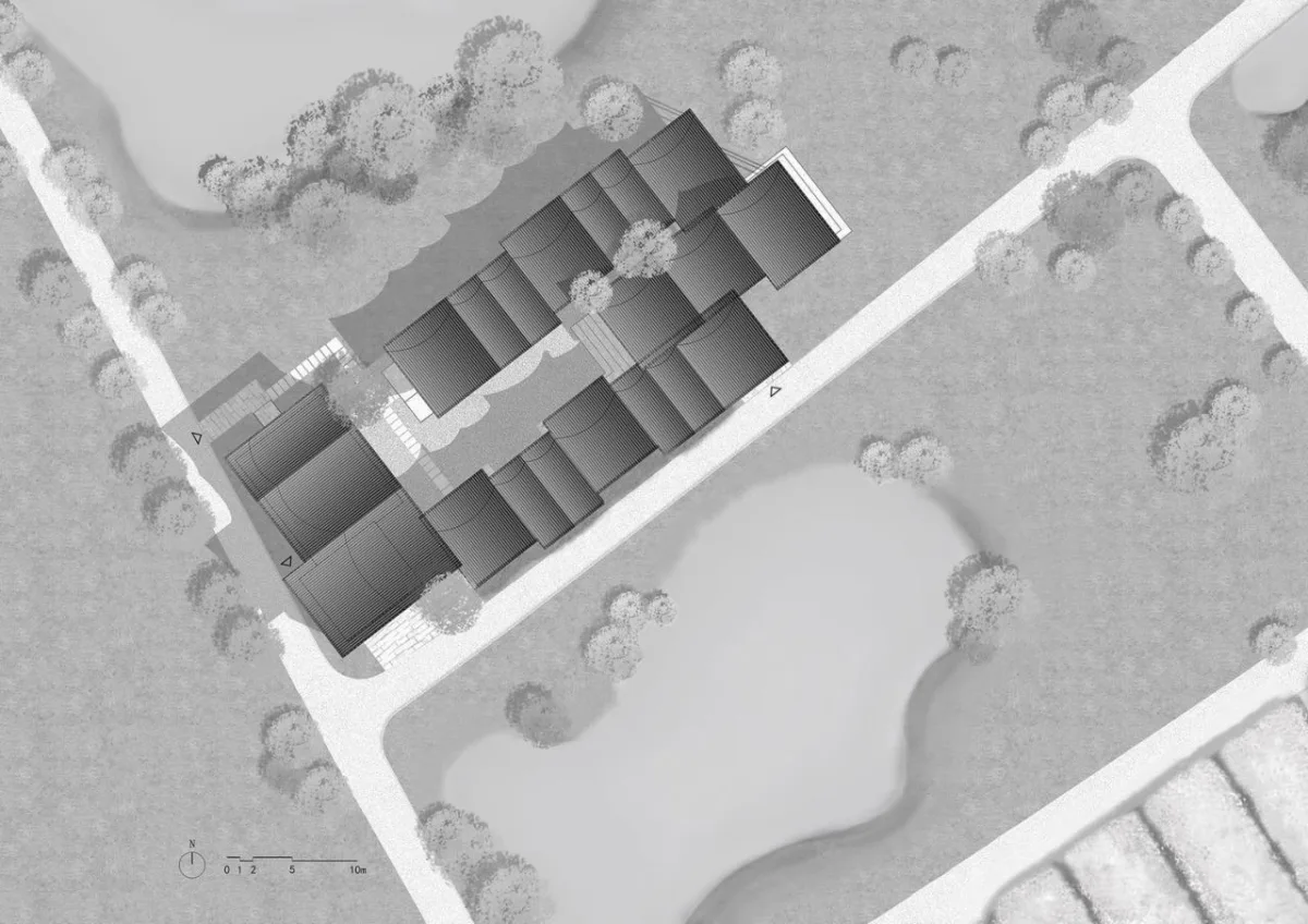 BIM建筑|径山花海帐亭 / 浙江农林大学园林设计院 + 杭州东维建筑