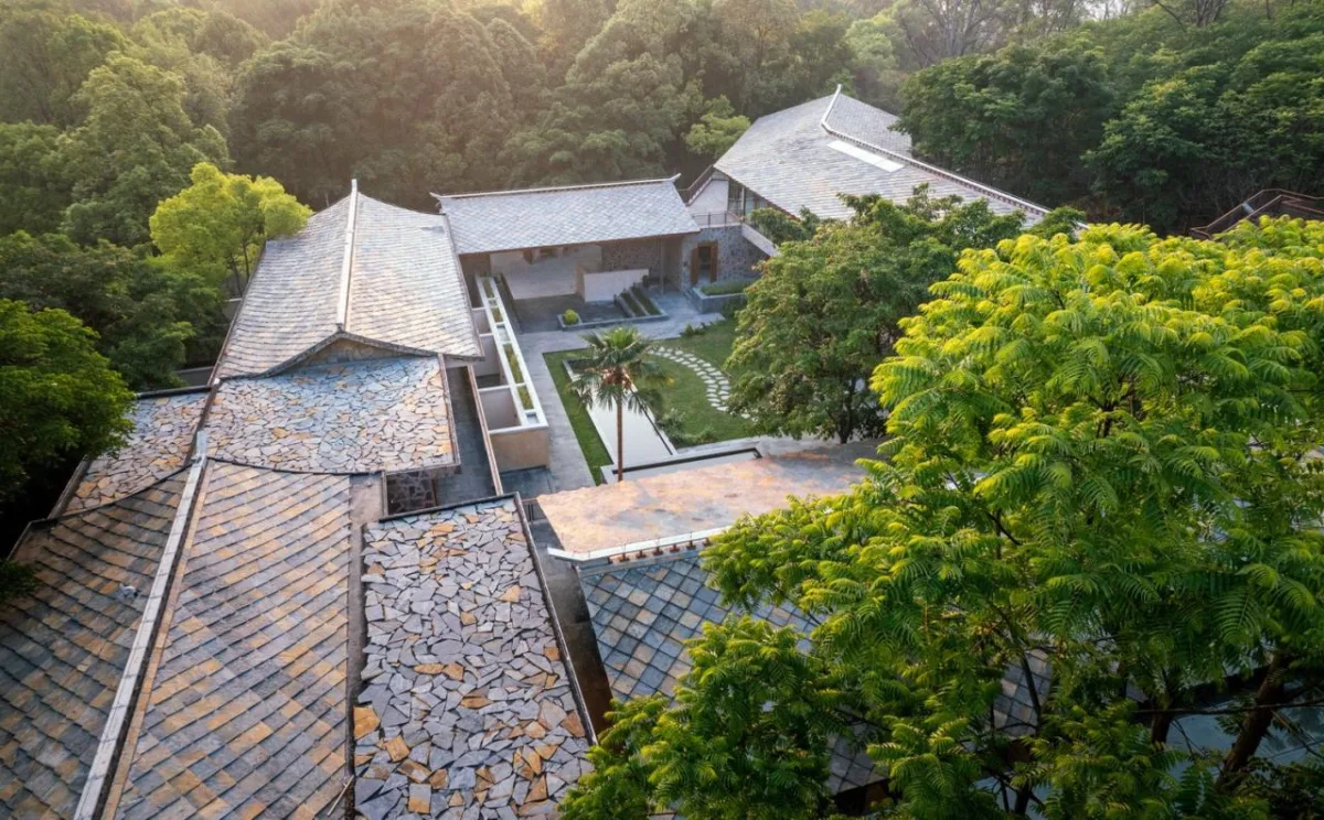 BIM建筑|瀑布下的诗意栖居:尧珈•瀑布村 /上海尧舜建筑设计有限公司