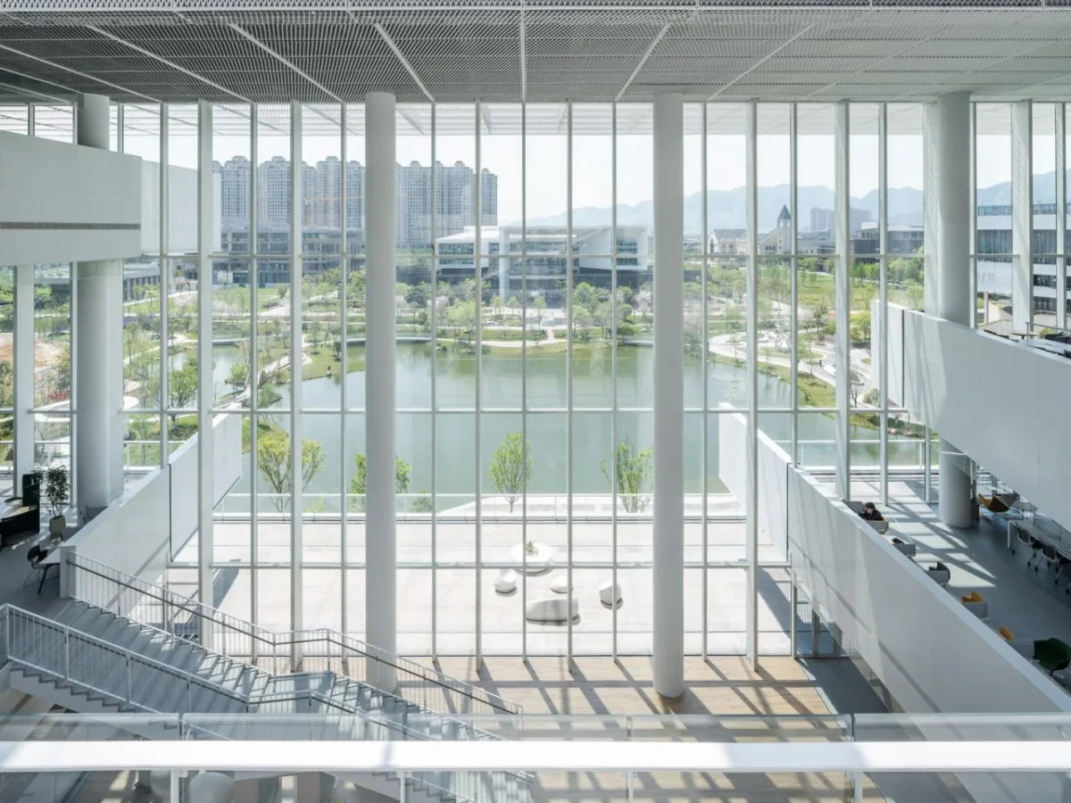 BIM建筑|温州肯恩大学学生学习活动中心 / Perkins&Will