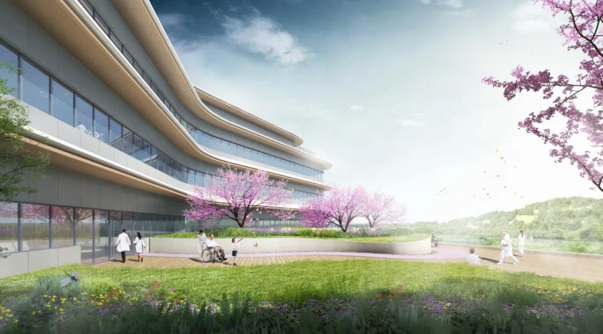 BIM建筑|以山水动脉形塑医校综合体：南方科技大学医学院及 南方科技大学附属医院 / 盖博建筑设计事务所