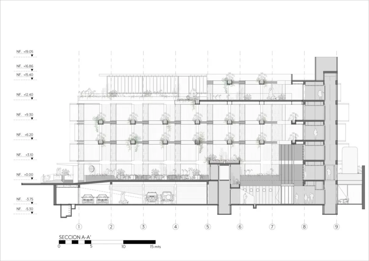 BIM建筑|BA’RA 酒店 / Plan:b arquitectos