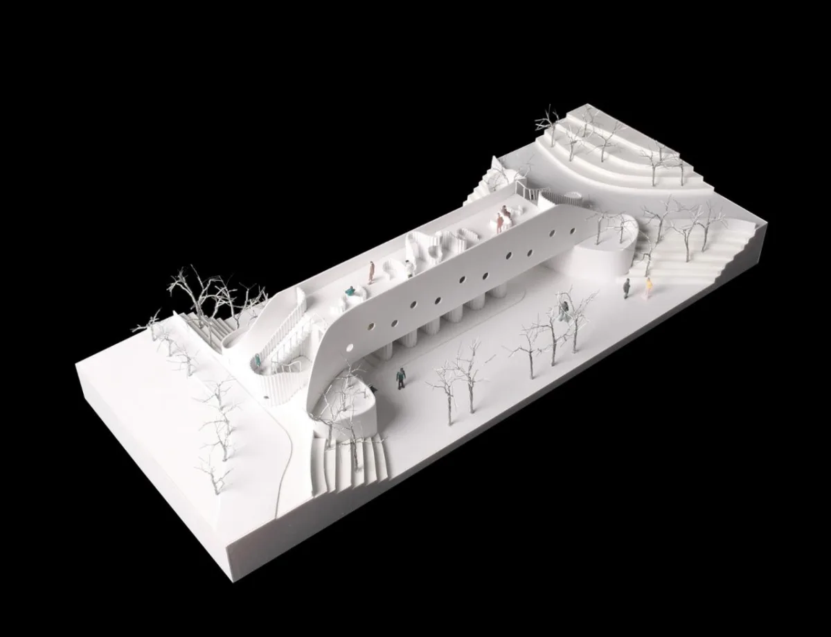 BIM建筑|桥厕 / 锋茂建筑