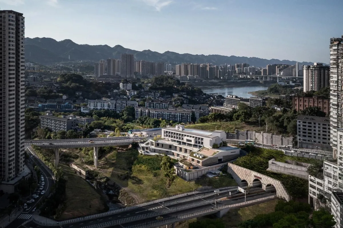 BIM建筑|磁器口服务中心 / 重庆悦集建筑设计