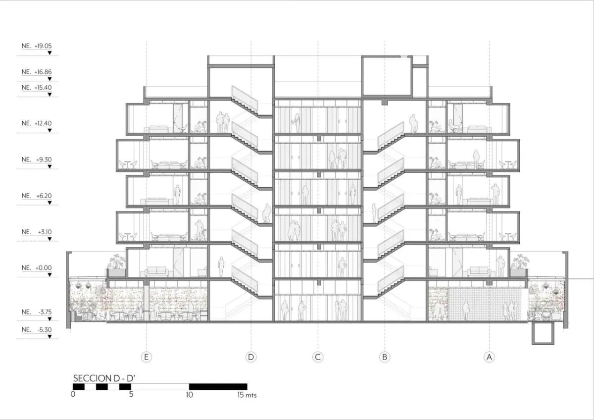BIM建筑|BA’RA 酒店 / Plan:b arquitectos
