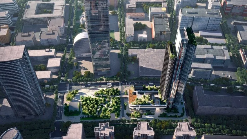 BIM建筑|RSHP在深圳设计开放式巨构超高层