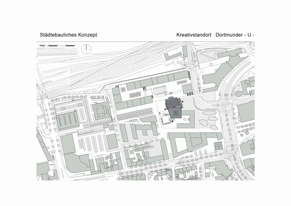 BIM建筑|德国多特蒙德U艺术创意中心及职业教育学园 / Gerber Architekten