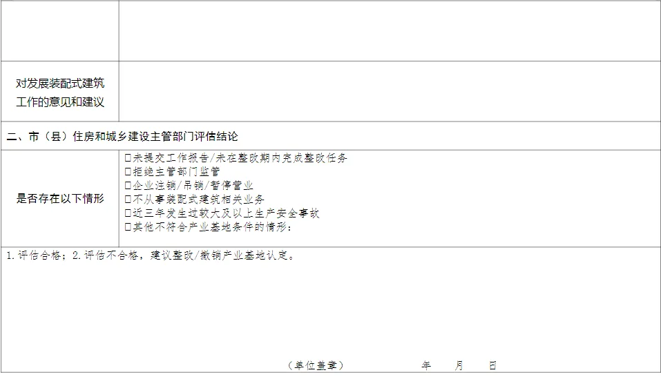 装配式政策|安徽省开展第二批省级装配式建筑产业基地评估工作通知