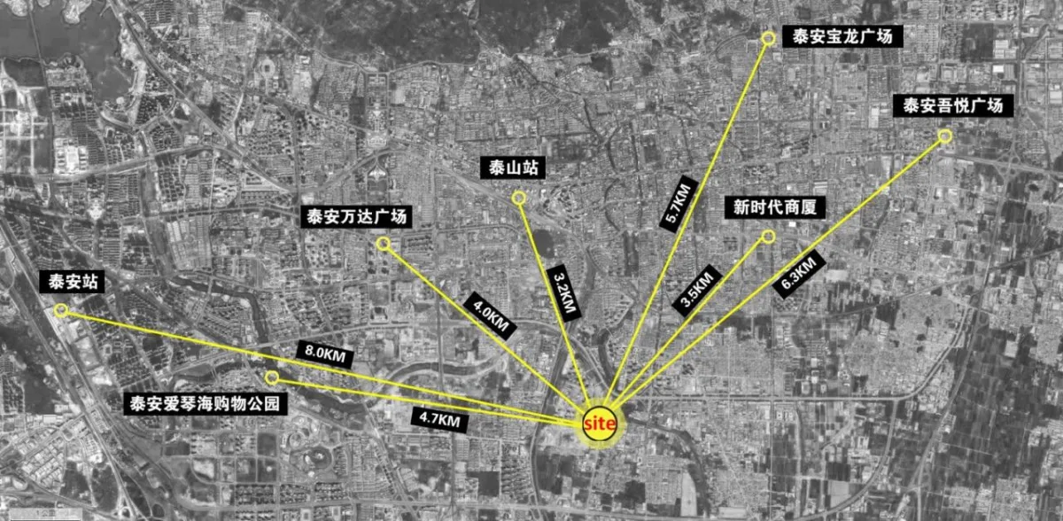 BIM建筑|山水之城·泰汶城市广场 / 简和建筑