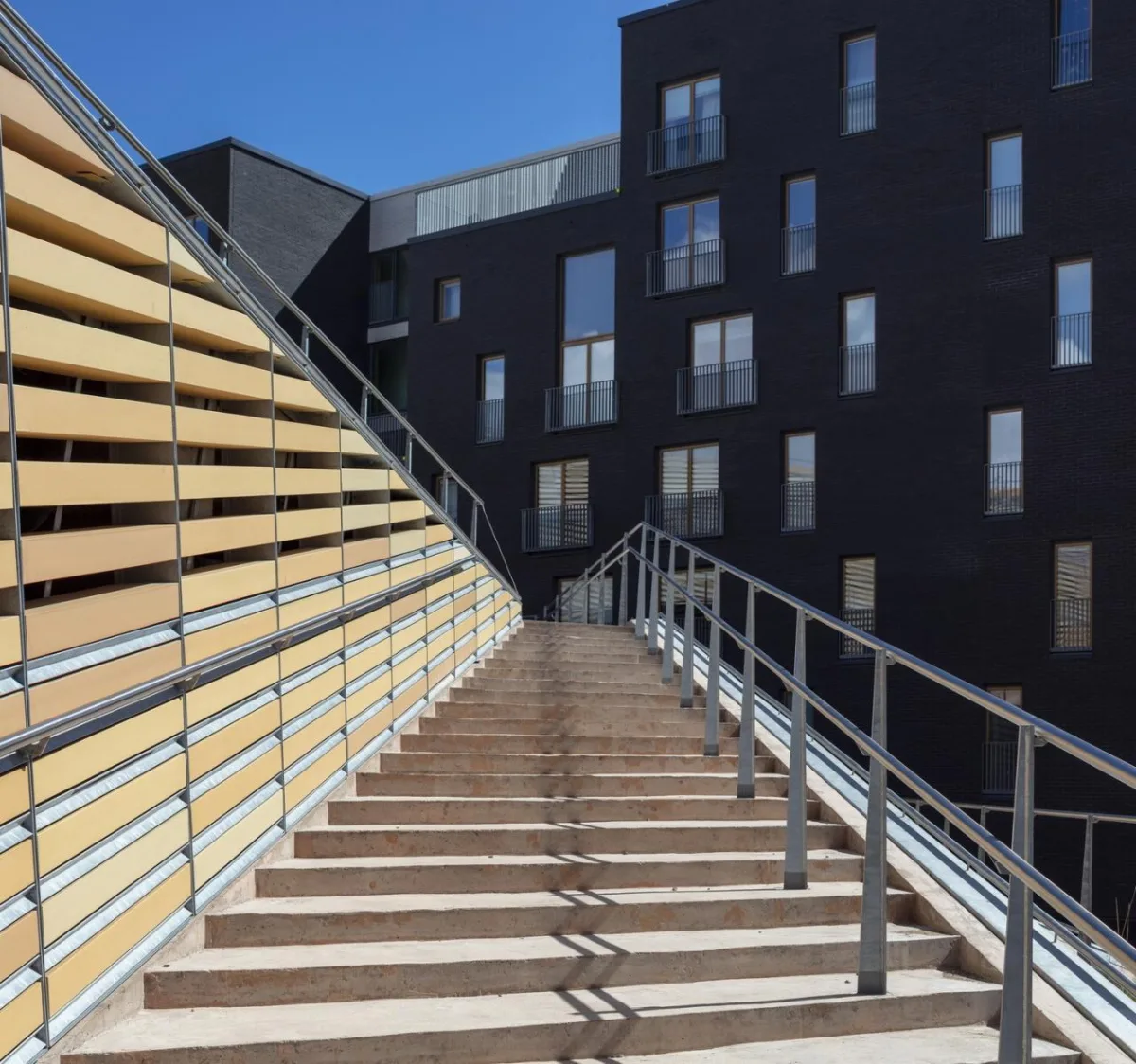 BIM建筑|梯田停车场 Saukonlaituri / ALA Architects