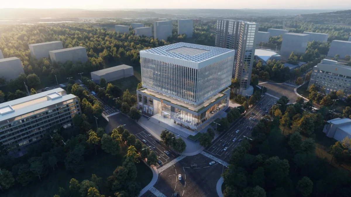 BIM建筑|凝固的正义•常州市中级人民法院扩建 / 简和建筑