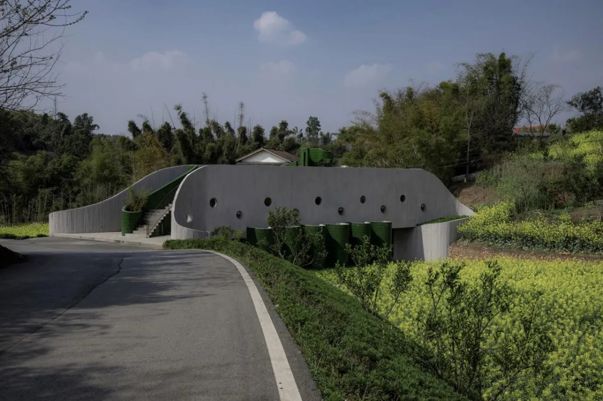 BIM建筑|桥厕 / 锋茂建筑