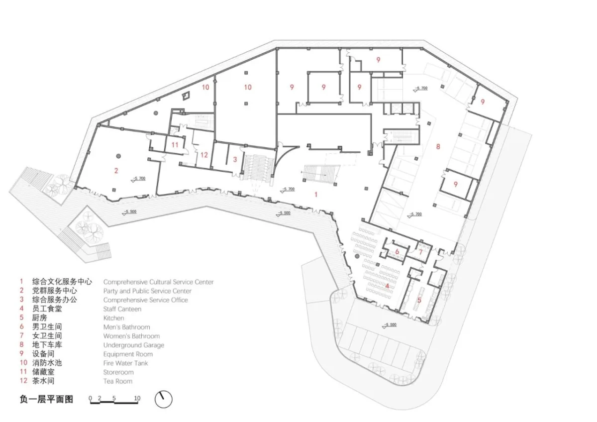 BIM建筑|磁器口服务中心 / 重庆悦集建筑设计