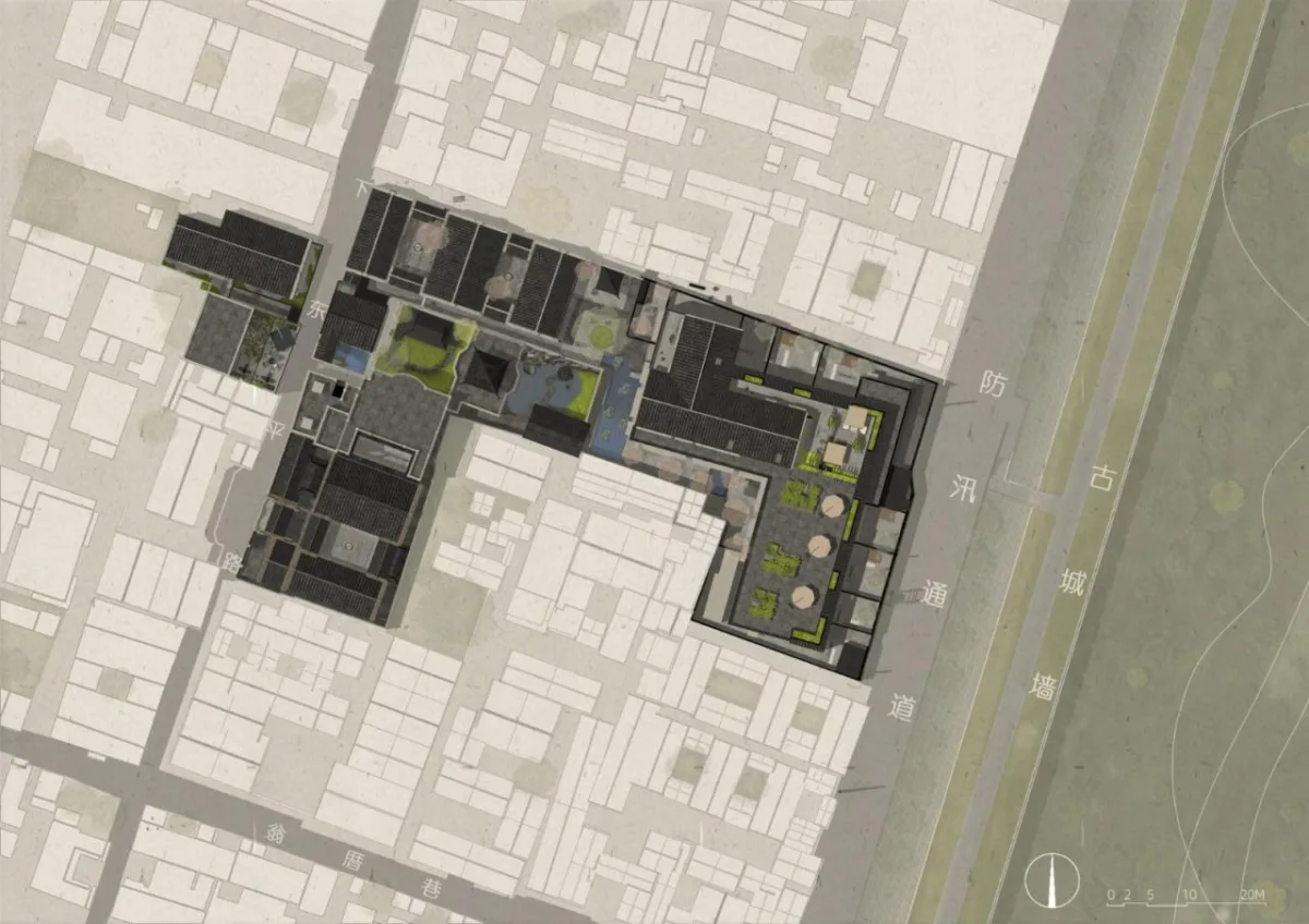 BIM建筑|潮州有熊酒店 / 以靠建筑