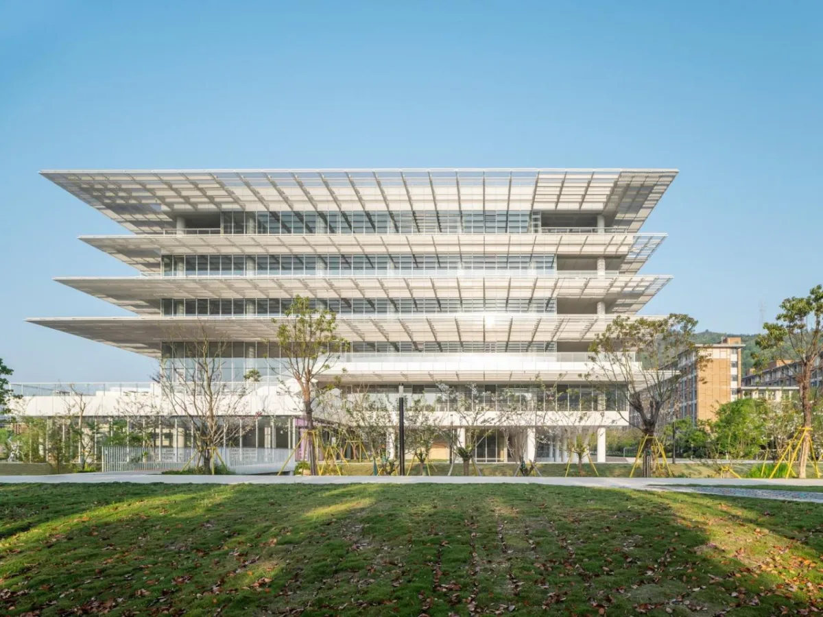 BIM建筑|温州肯恩大学学生学习活动中心 / Perkins&Will