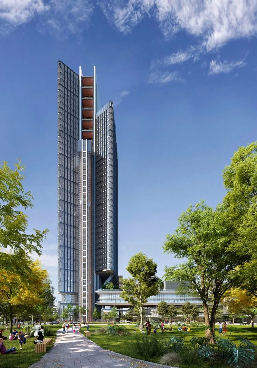 BIM建筑|RSHP在深圳设计开放式巨构超高层