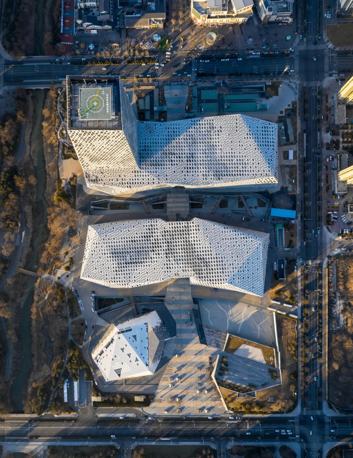 BIM建筑|山东省会文化艺术中心三馆 / 法国AS建筑工作室