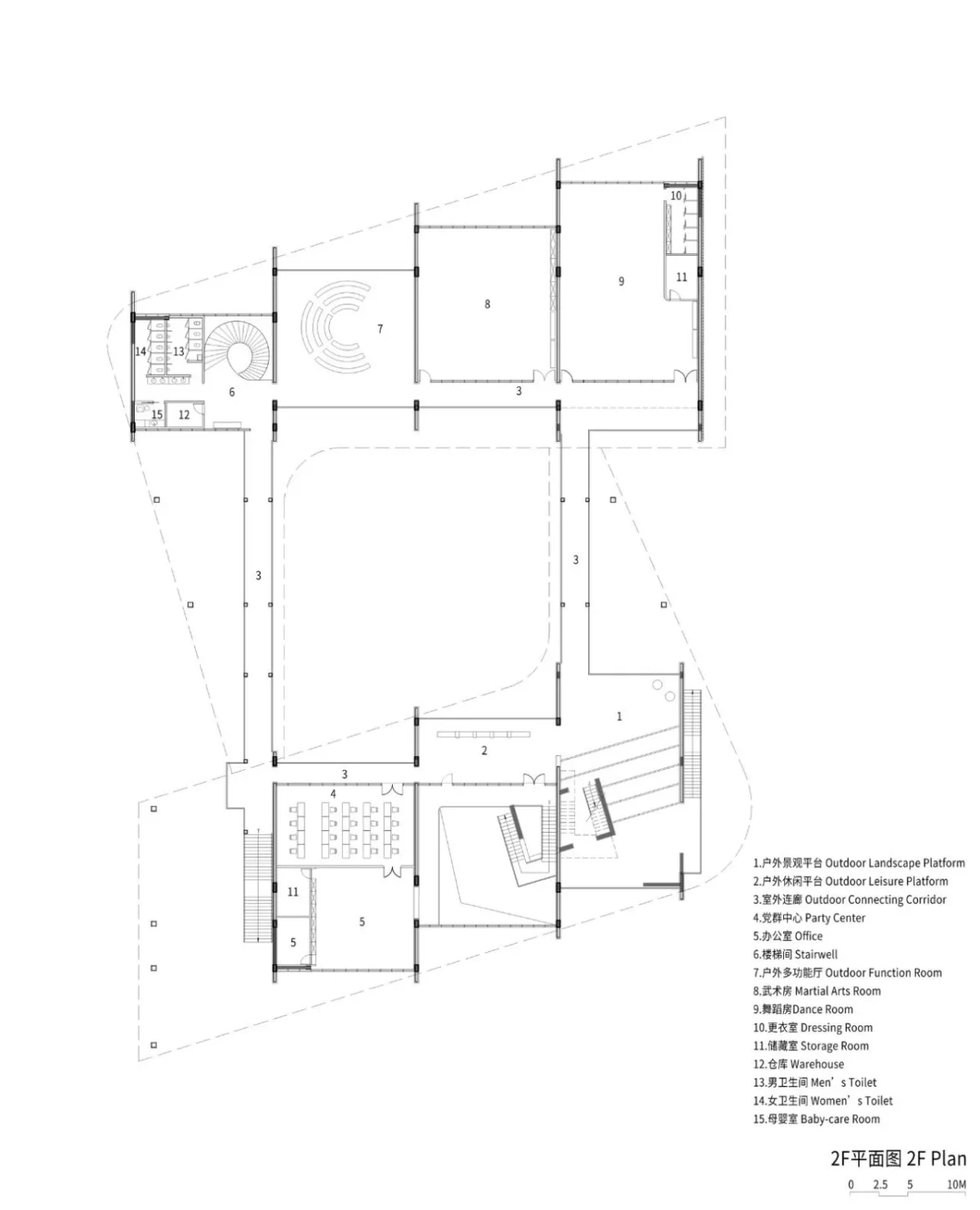 BIM建筑|台州路廊驿站 / 园舍建筑景观