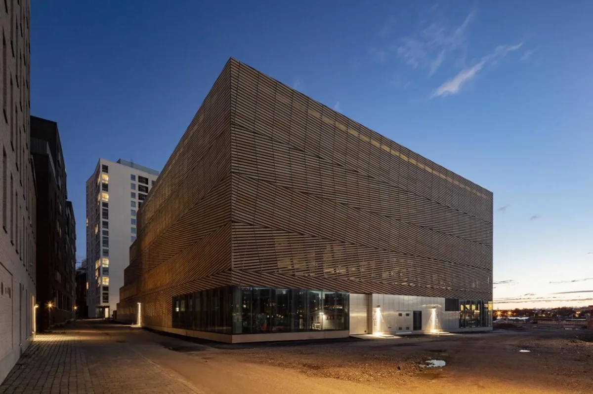 BIM建筑|梯田停车场 Saukonlaituri / ALA Architects