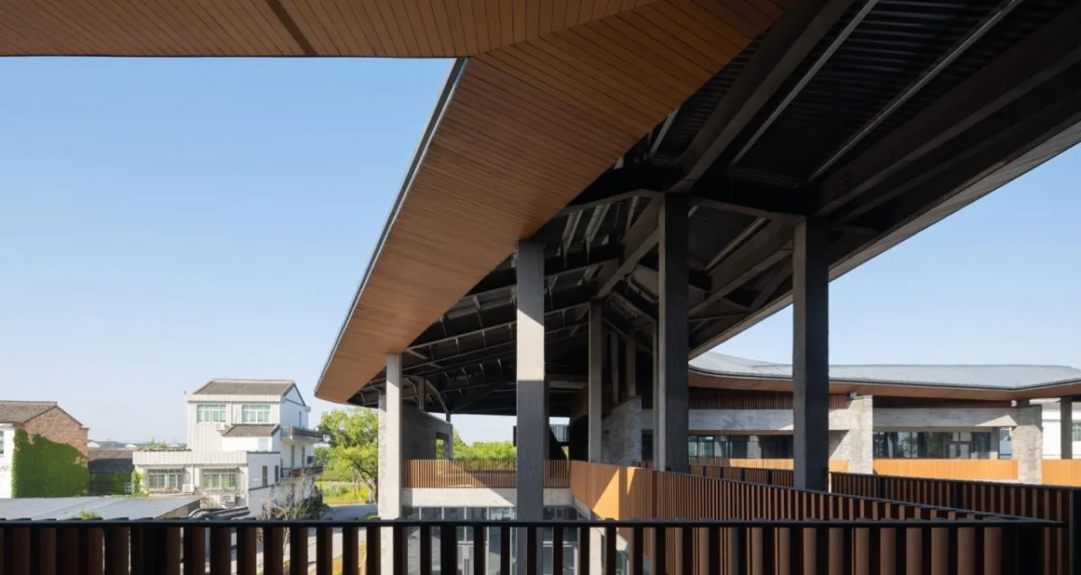 BIM建筑|台州路廊驿站 / 园舍建筑景观
