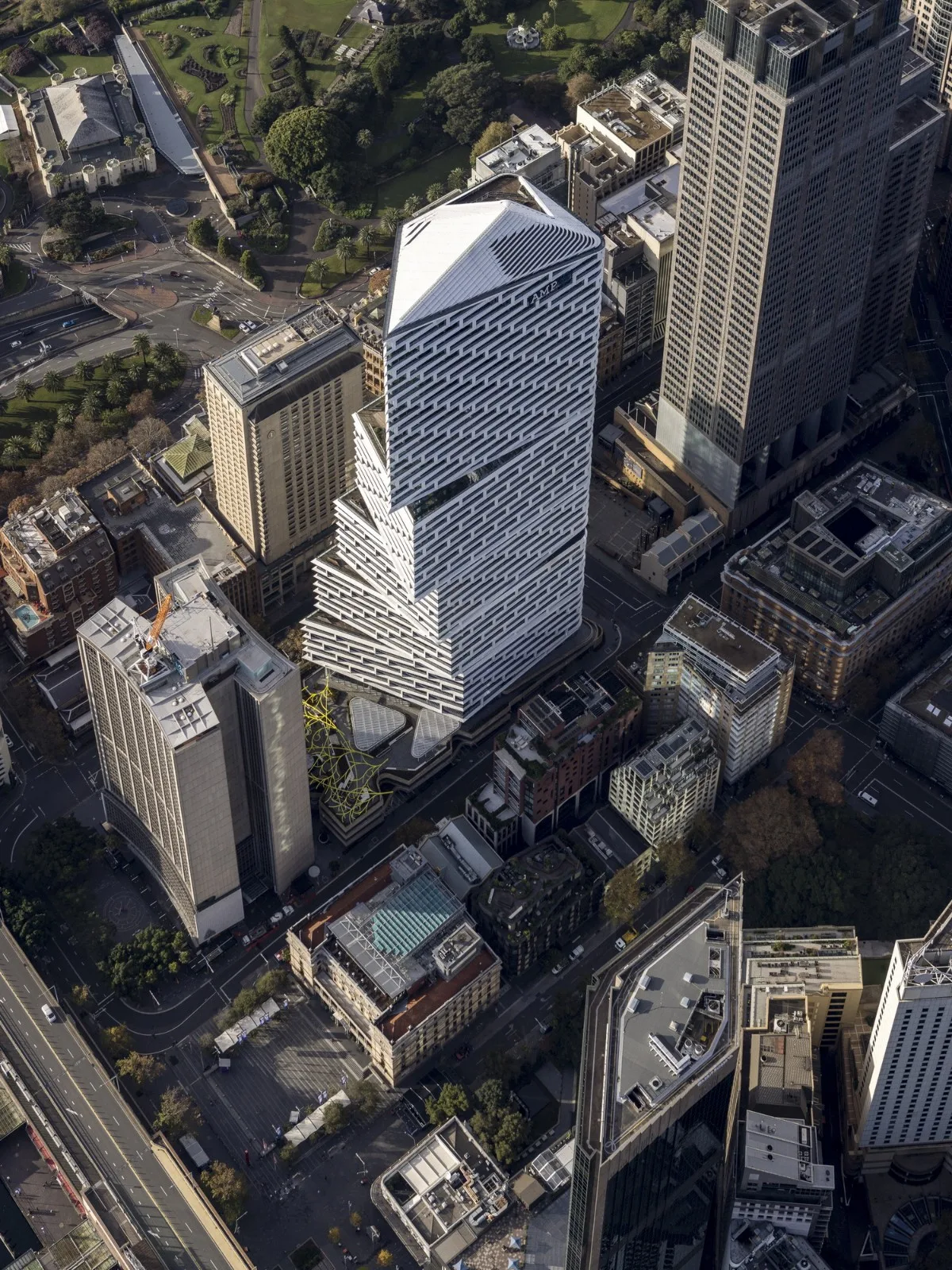 BIM建筑|首个塔楼改造 Quay Quarter，‘嫁接’新楼板 / 3XN