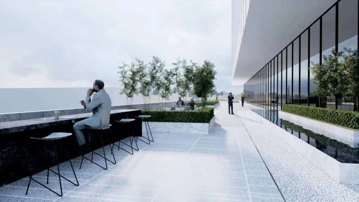 BIM建筑|凝固的正义•常州市中级人民法院扩建 / 简和建筑