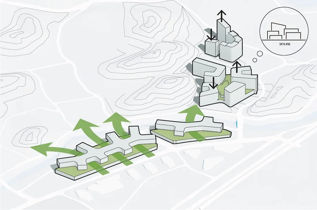BIM建筑|以山水动脉形塑医校综合体：南方科技大学医学院及 南方科技大学附属医院 / 盖博建筑设计事务所