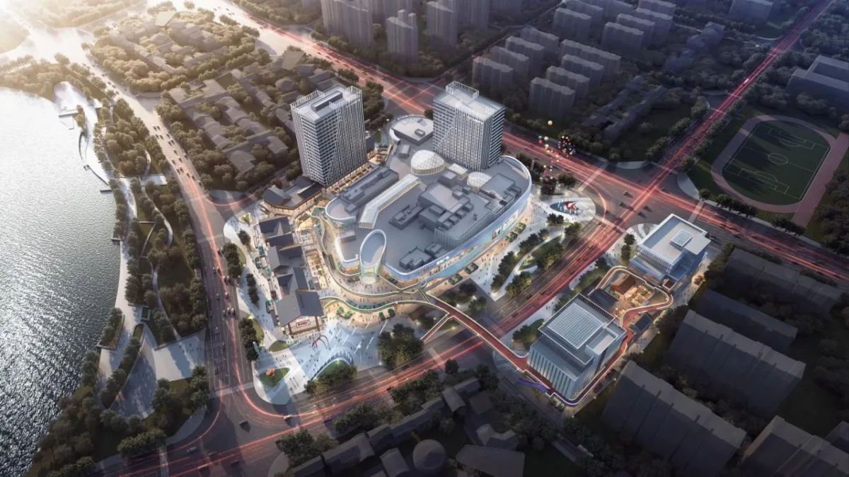BIM建筑|山水之城·泰汶城市广场 / 简和建筑
