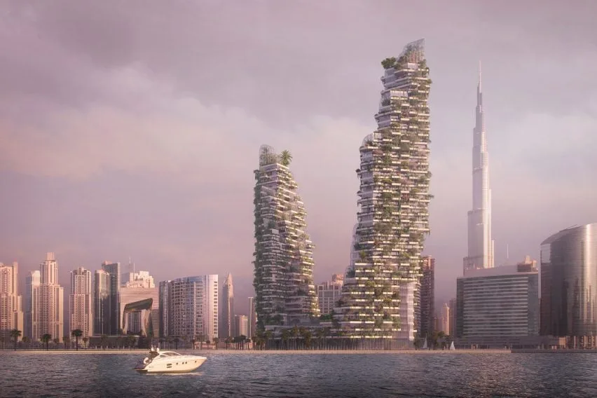 BIM建筑|博埃里为迪拜设计垂直森林塔楼