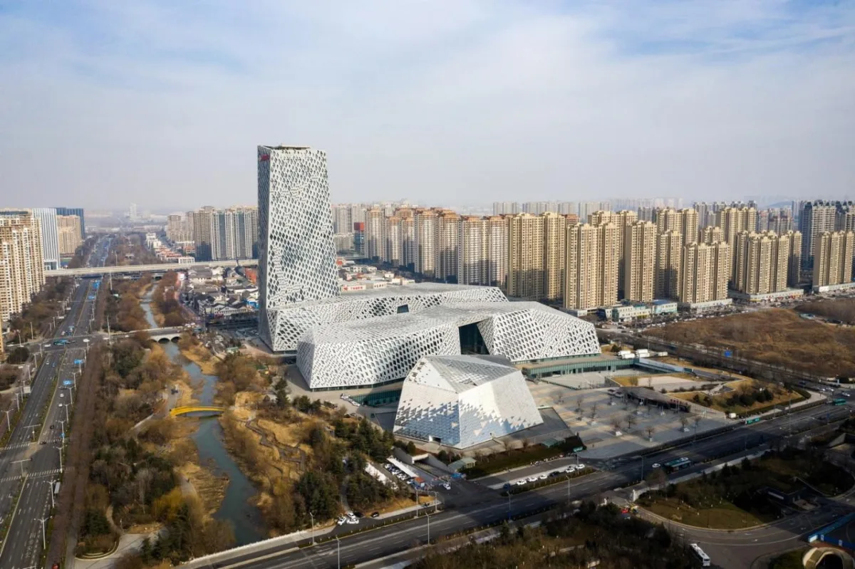BIM建筑|山东省会文化艺术中心三馆 / 法国AS建筑工作室