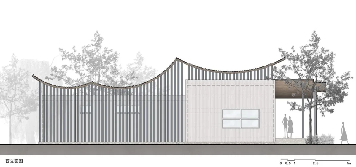 BIM建筑|径山花海帐亭 / 浙江农林大学园林设计院 + 杭州东维建筑