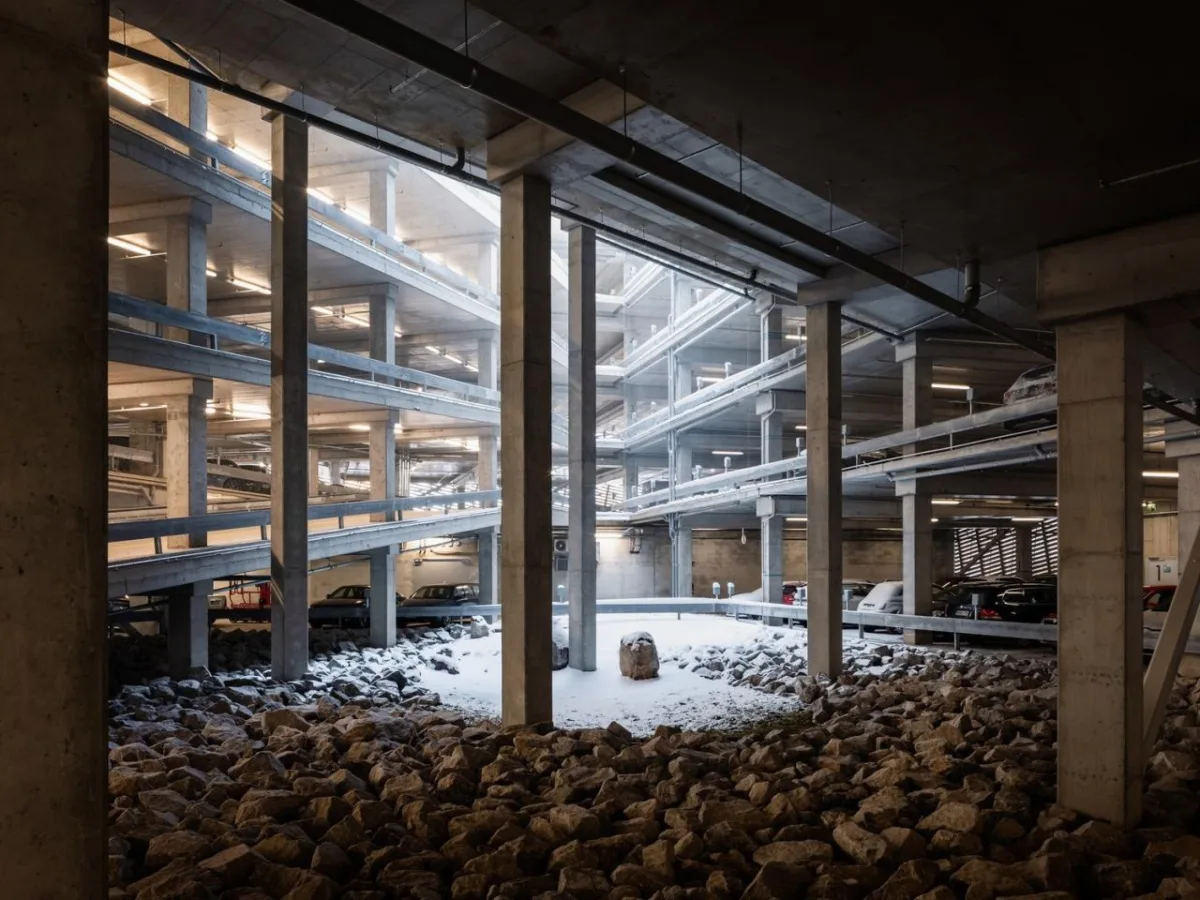 BIM建筑|梯田停车场 Saukonlaituri / ALA Architects