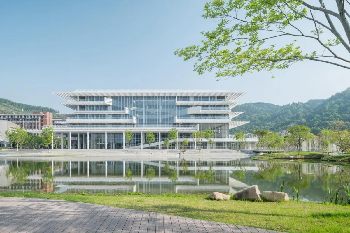 BIM建筑|温州肯恩大学学生学习活动中心 / Perkins&Will