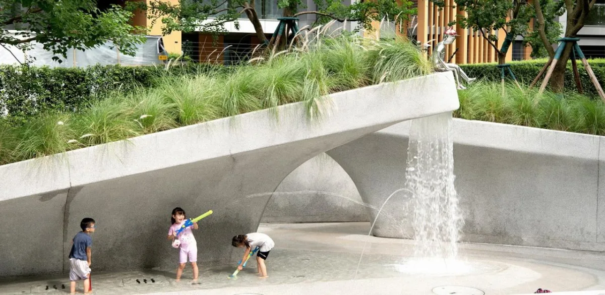 BIM建筑|景观设计：麓湖水线公园 / Lab D+H