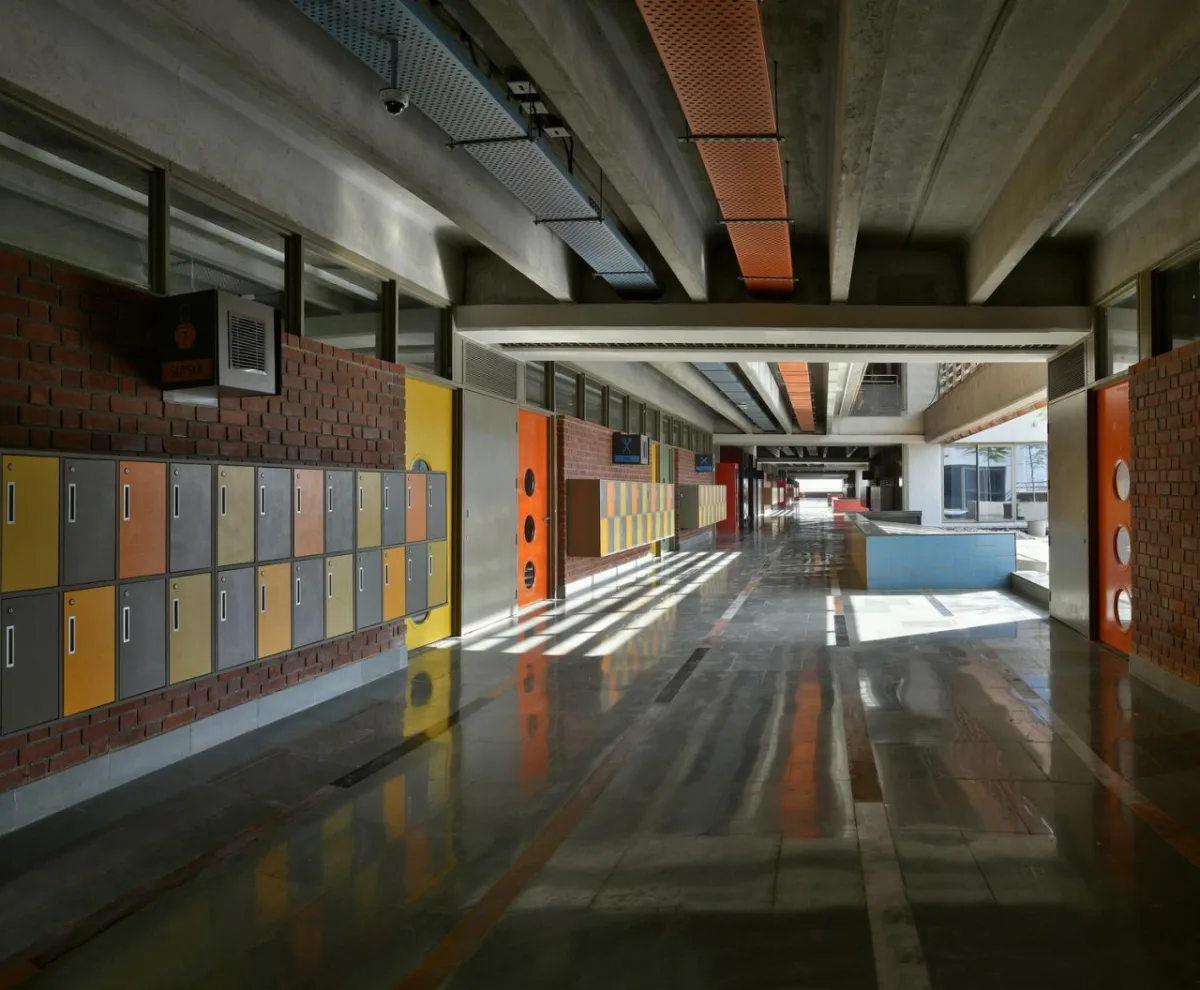 BIM建筑|Shiv Nadar 学校 / Stephane Paumier Architects