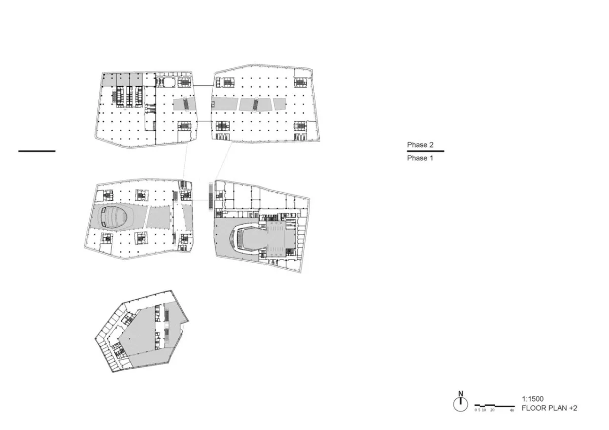 BIM建筑|山东省会文化艺术中心三馆 / 法国AS建筑工作室
