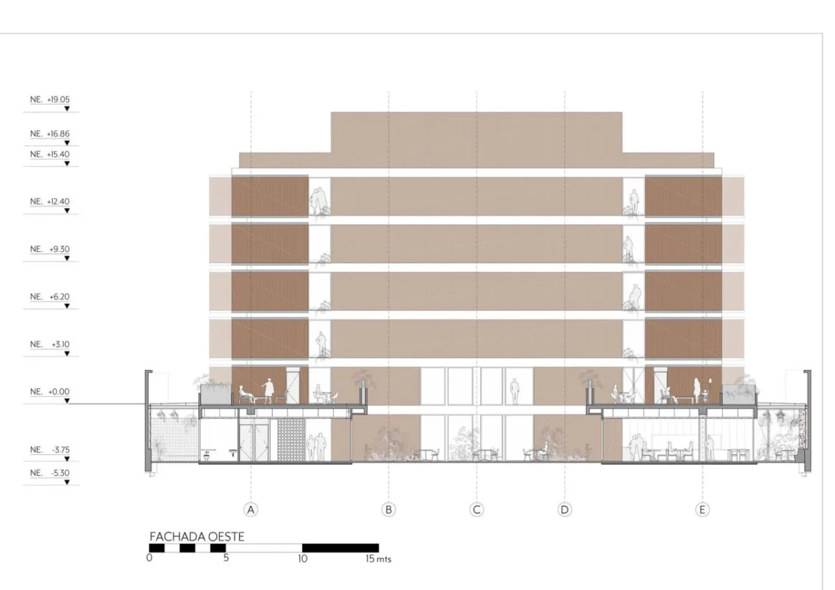 BIM建筑|BA’RA 酒店 / Plan:b arquitectos