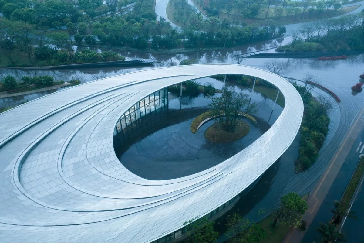 BIM建筑|海口西秀公园游客中心 / 慕达建筑