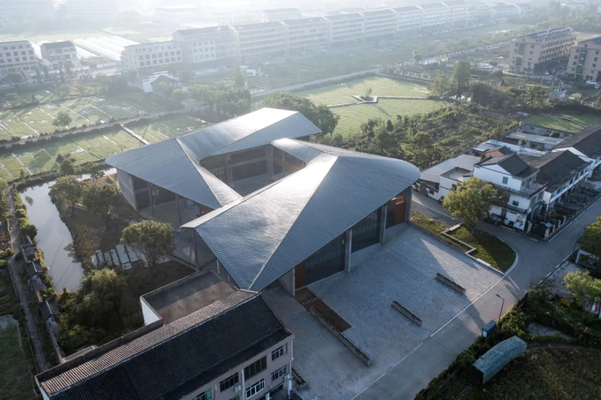 BIM建筑|台州路廊驿站 / 园舍建筑景观