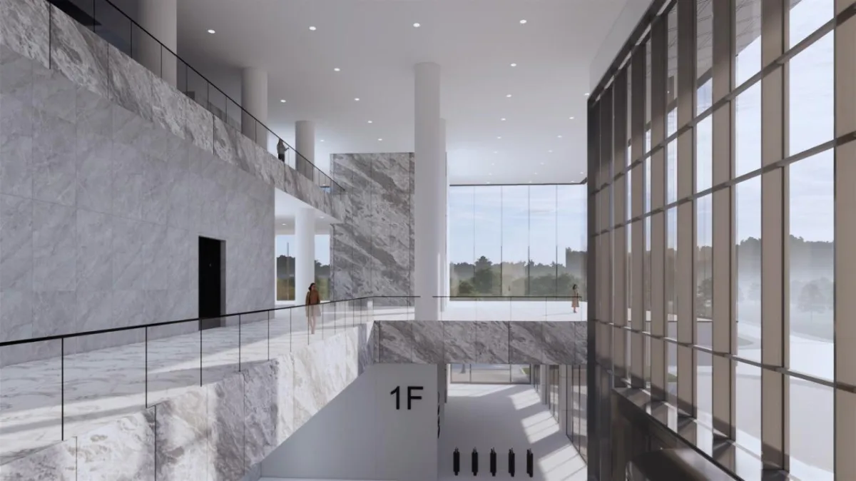 BIM建筑|凝固的正义•常州市中级人民法院扩建 / 简和建筑